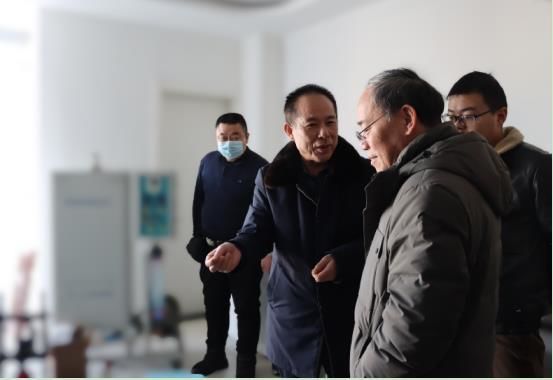 热烈迎接中国有色金属协会光临9001cc以诚为本领导工作